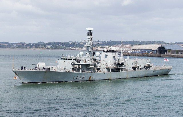 F238 | HMS Northumberland | Duke Class Type 23 Frigate | Royal Navy | HMNB Devonport | Plymouth
