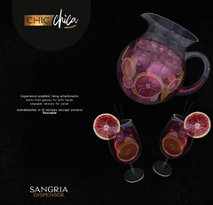 Sangria dispenser by ChicChica @ Anthem