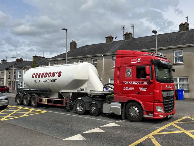 Creedon Transport - Daf Articulated Truck - Bulk Transport Tanker - Buttevant, County Cork