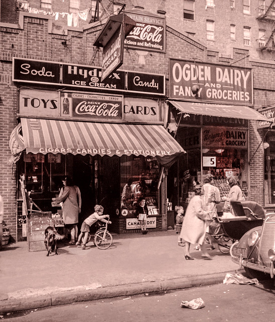 Ogden Dairy and Fancy Groceries, The Bronx --  1940