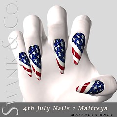4th July Nails 1 Maitreya