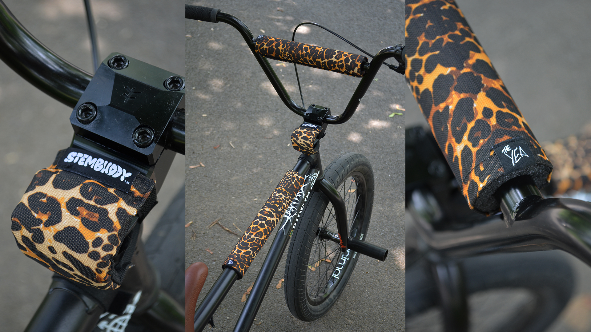 Leopard Bike Pads | The Yea BMX
