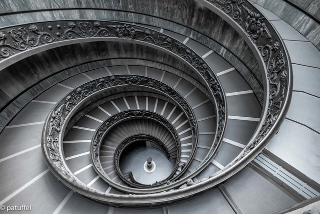 Most famous spiral staircase