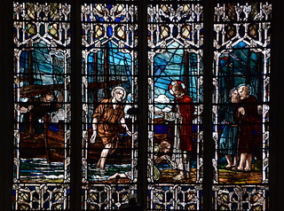 Christ and the fishermen (Paul Woodroffe, 1902)