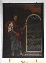 Moses with Commandments I to IV