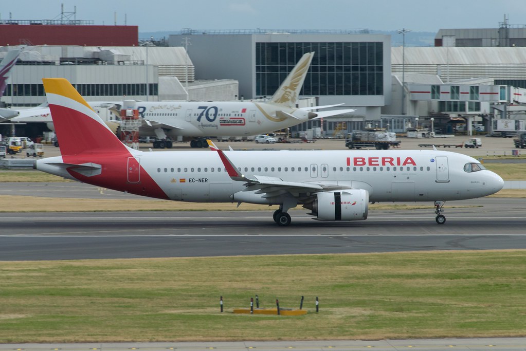 IBERIA Airbus A320-251N; EC-NER@LHR;03.07.2023