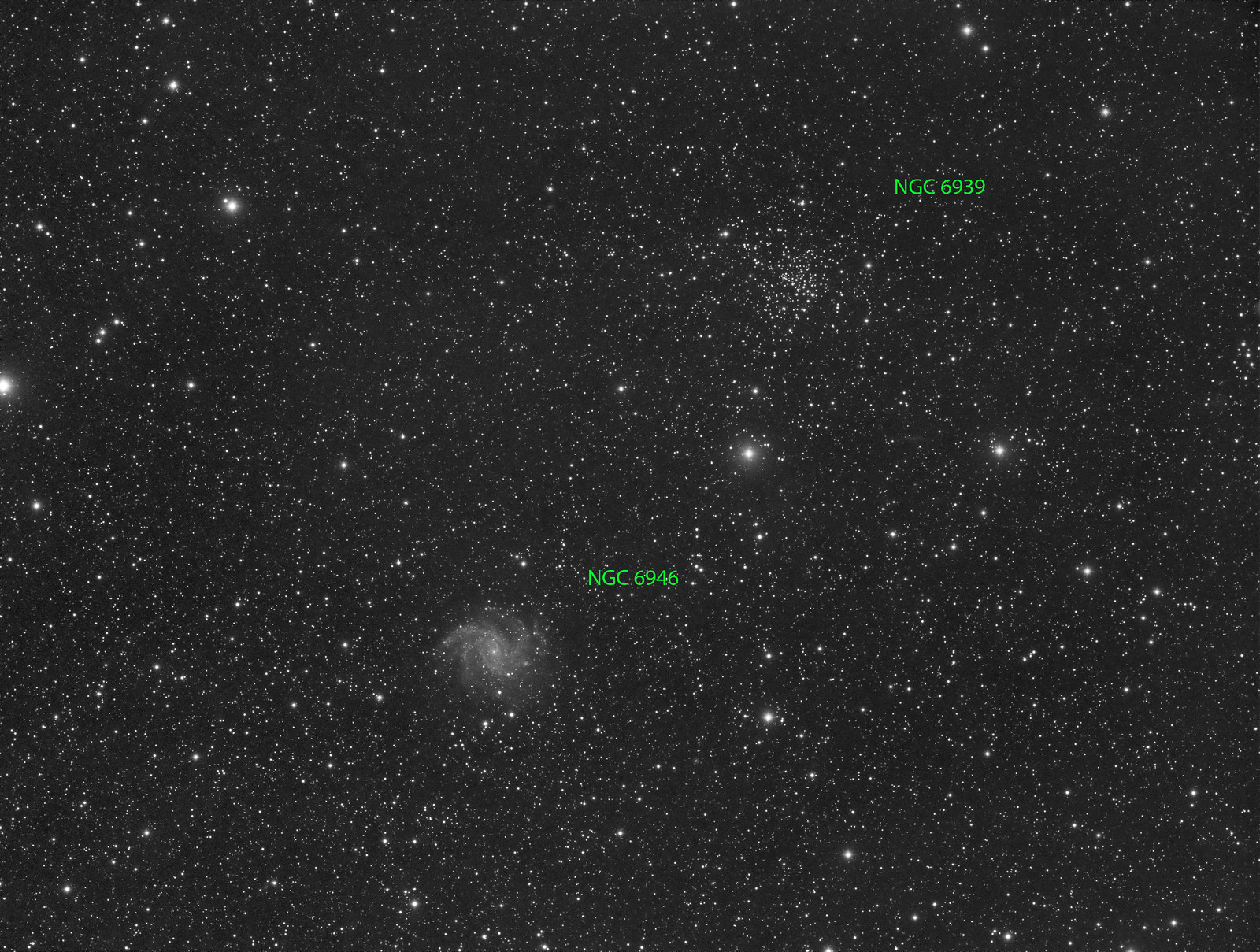 012 - NGC 6946 - Luminance