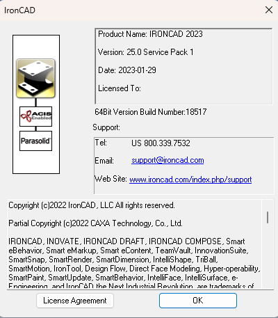 IronCAD Design Collaboration Suite 2023 x64 full license
