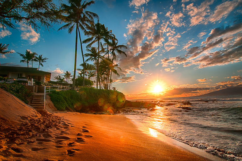 A beautiful view of Hawaii