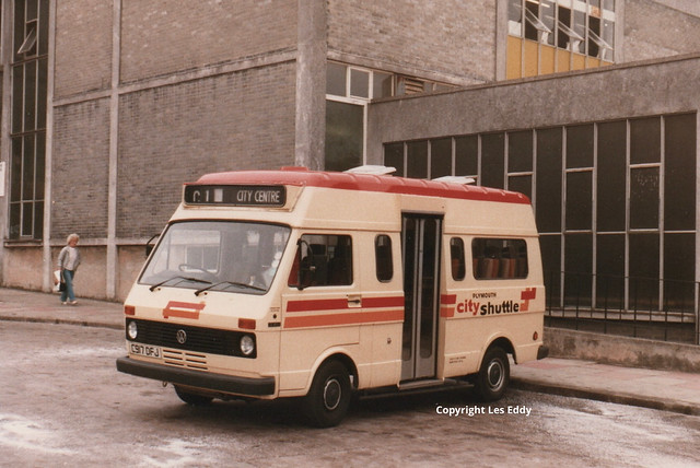 C917DFJ, Bretonside Bus Station, Plymouth, Mid 1980s