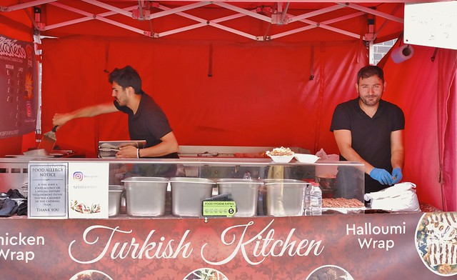 Turkish Kitchen: Leather Lane Market Central London