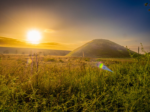 the point of the journey is not to arrive by slabrador, marlborough england unitedkingdom neolithic beaker beakerpeople silbury hill morning summer sunrise