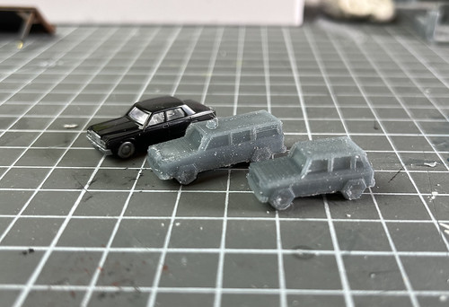 More 3D Printed 1/160 Scale Cars