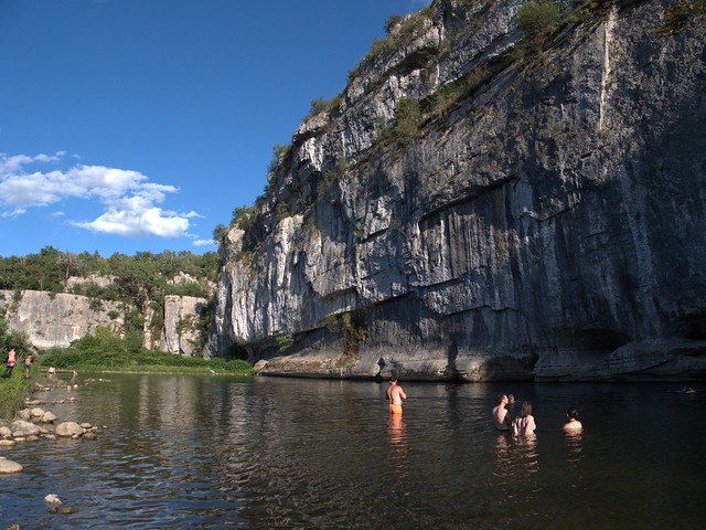 Rivière le Chassezac - Ardèche