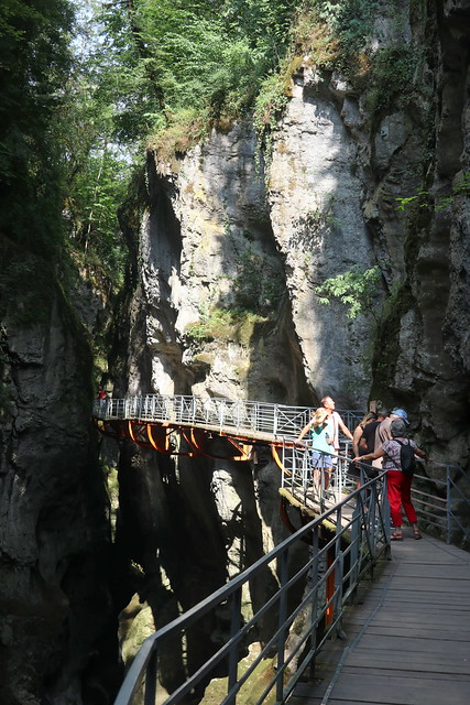 Schlucht ( Graben gorges gola canyon ) in Frankreich