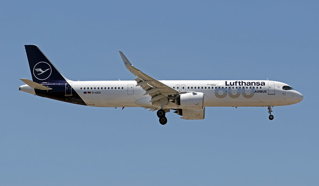 D-AIEQ LMML 04-07-2023 Lufthansa Airbus A321-271NX cn 11267