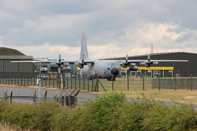 Saudi Hercules at RAF Waddington