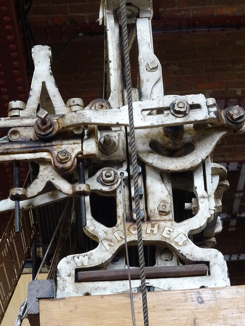 Jacquard hand loom detail