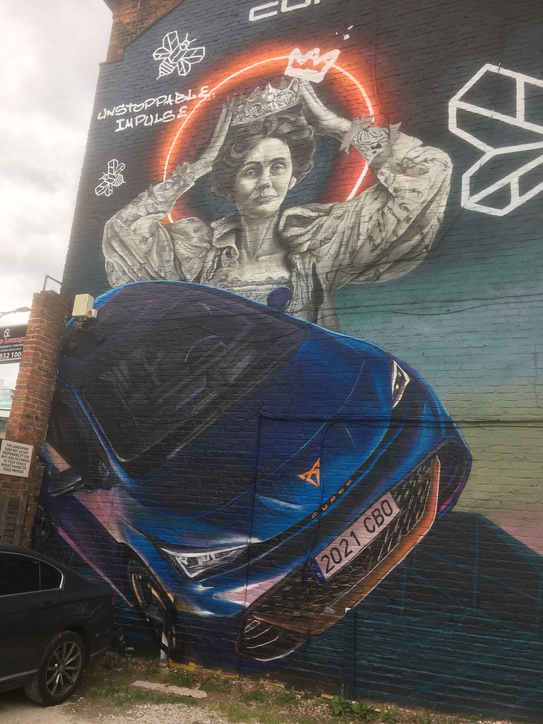 Manchester street art - Cupra - Suffragette ?
