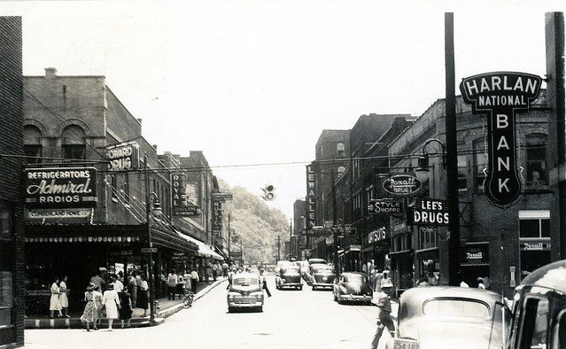 Harlan KY - Main Street 1949