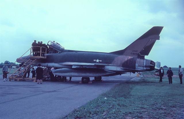 F-100D, 56-2912, 493rd(?) TFS, 48th TFW
