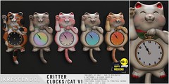 [Kres] Critter Clocks - Cat v1 HW