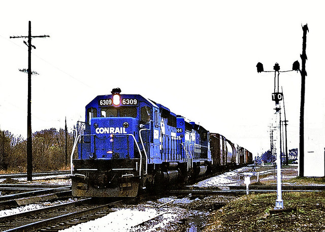 Conrail 6309 @ Dolton IL (1984)