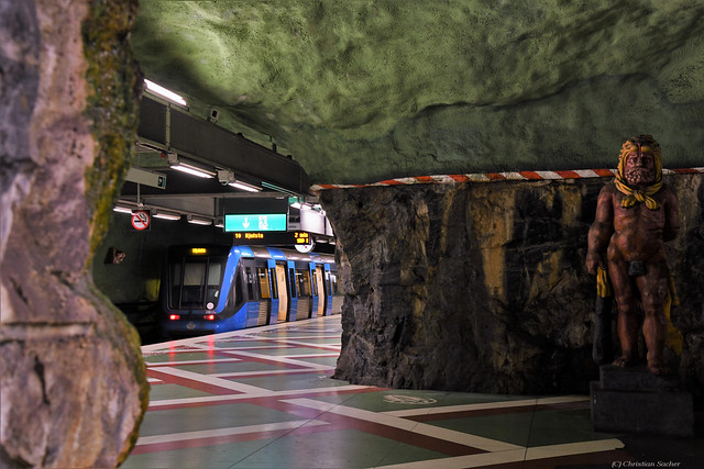 Stockholm Kungsträdgården Art Metro Station