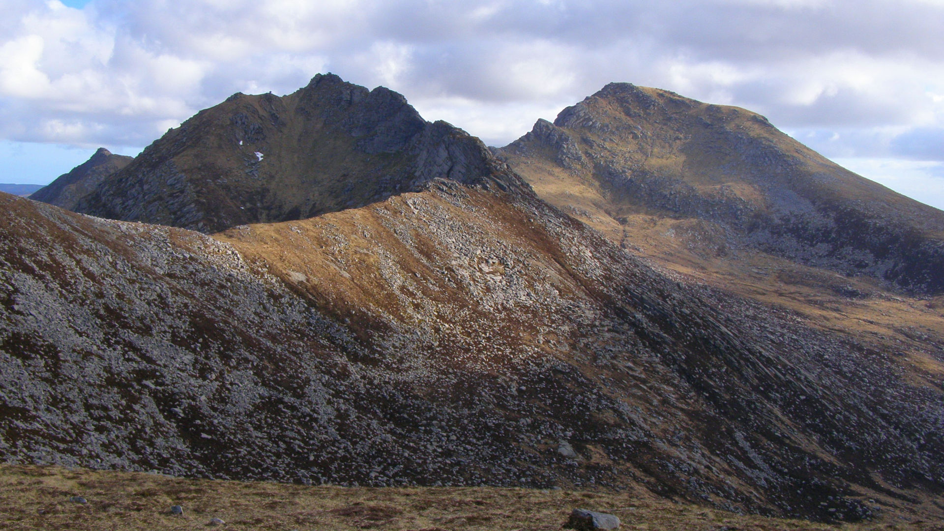 A' Chir and Beinn Tarsuinn on Arran