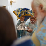 6 июля 2023, Литургия в цервки в честь Владимирской иконы Божией Матери (Никольское, Калязинский район)