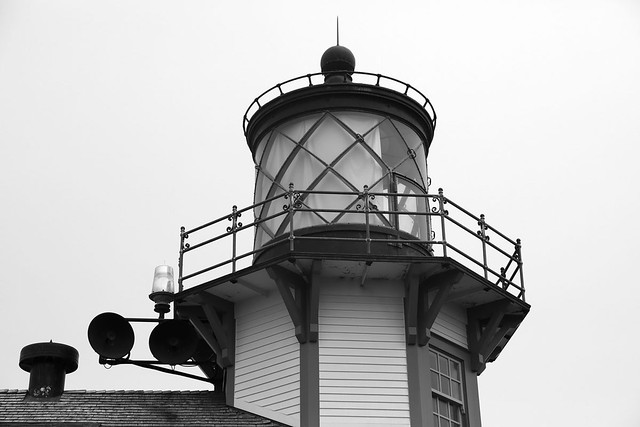 Point Cabrillo Light Tower (in Black & White)