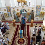 6 июля 2023, Литургия в цервки в честь Владимирской иконы Божией Матери (Никольское, Калязинский район)