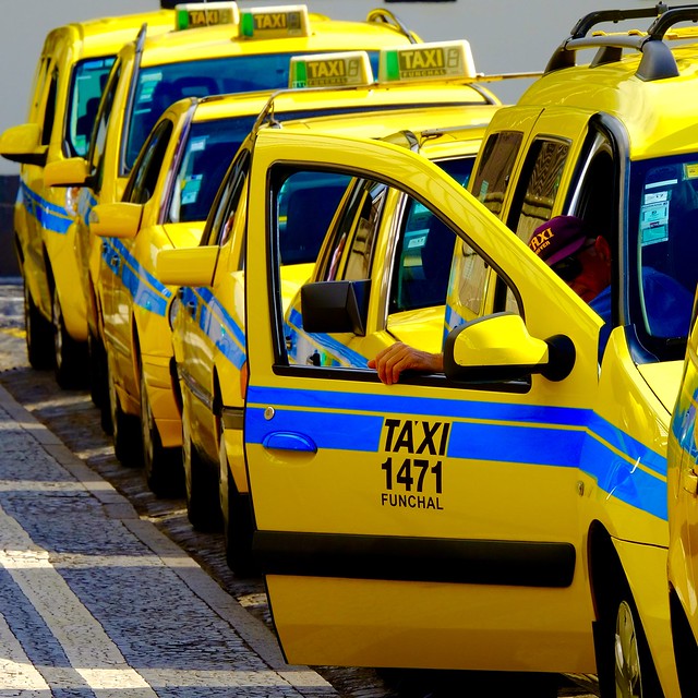 Yellow Taxis of Funchal
