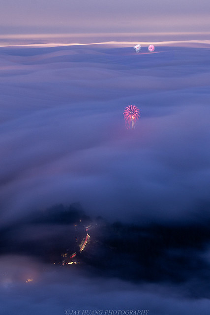 Fireworks Above the Cloud
