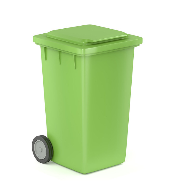 trash can with lid