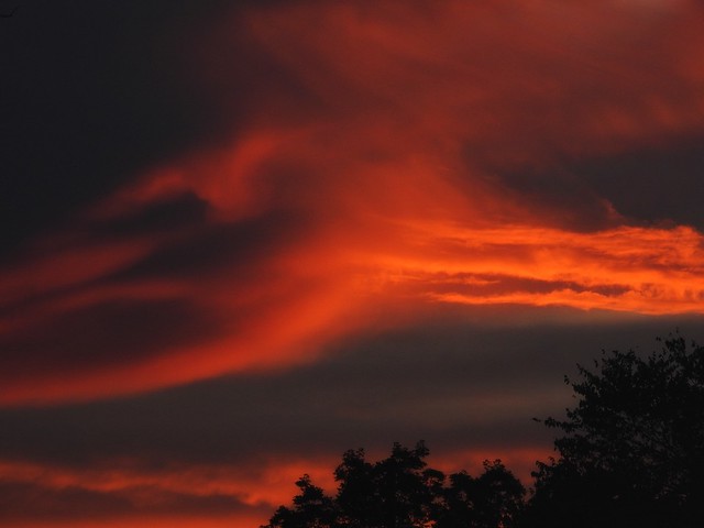 clouds evening sunset nikon p900