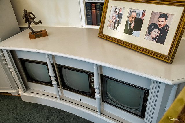 Oval Office, Three TV Console, LBJ Presidential Library, Austin, Texas
