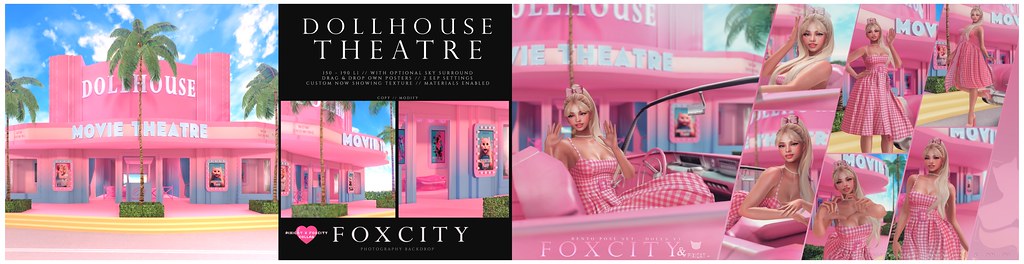 FOXCITY x PIXICAT Dollhouse Theatre & Dolls