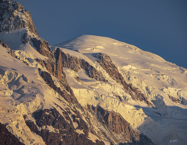 Mont Blanc sunset  - On Explore !