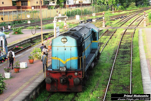 M8 848 at Colombo Fort in 15.05.2023