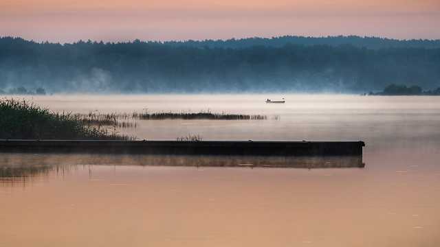 Fishing at dawn - Angeln in der Morgendämmerung