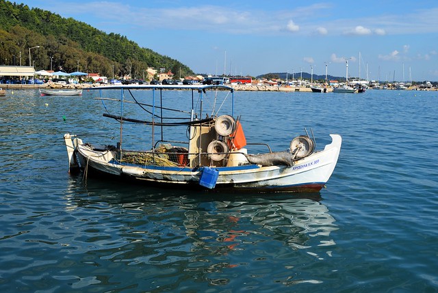 Fishing Boat Katakolo Greece. Nikon D3100. DSC_0624.