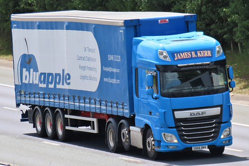 James B Kerr, DAF-XF (SD66BMV) On The A1M Northbound 4/7/23. | by Gary Chatterton 17 Million Views thank you all