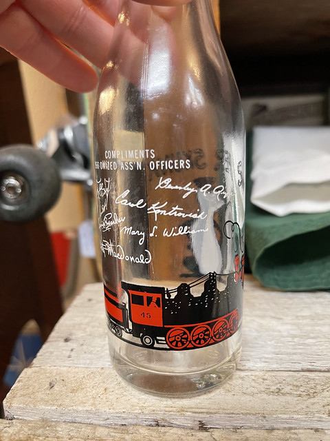 1966 Skunk Train bottle