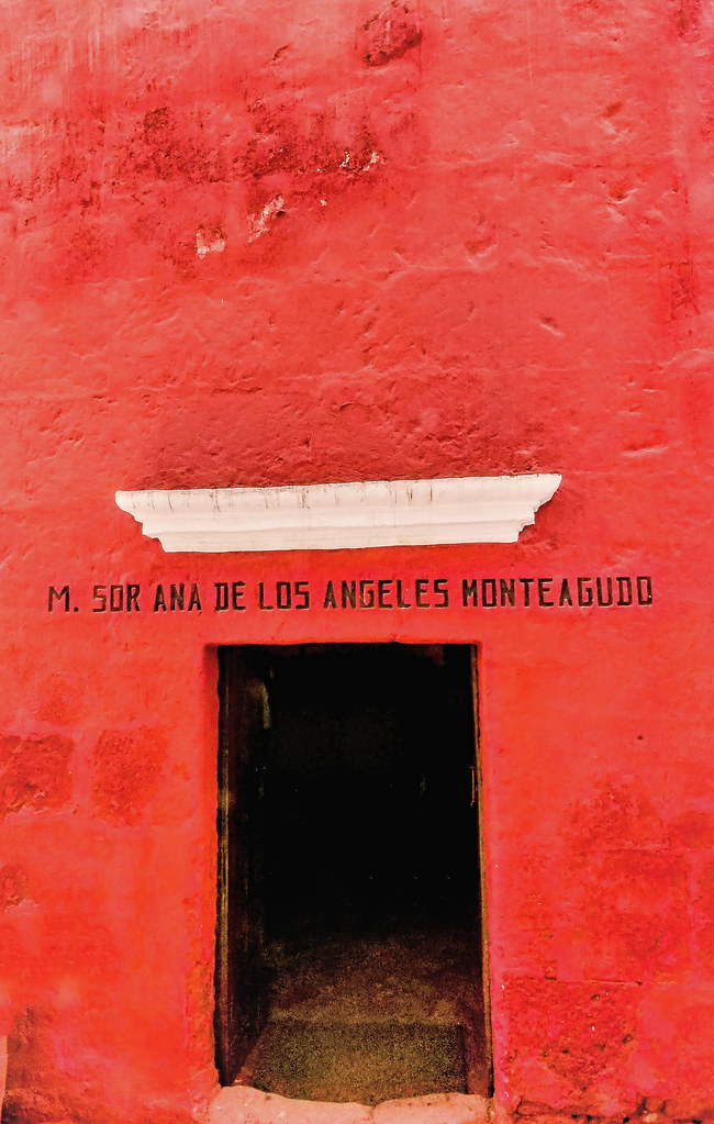 M. SOR ANA DE LOS ANGELES MONTEAGUDO.    Le Couvent Santa Catalina à Arequipa