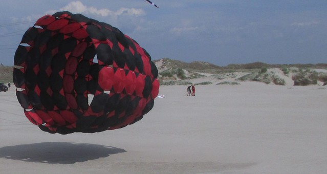 Big bouncy thing at Fanoe Kite Fliers Meeting