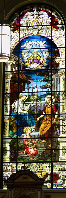Holy Family, entire window