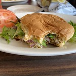 2023 Killington vacation Legit Maryland-style crab cake sandwich … in Ludlow of all places.