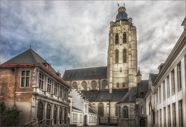 Belgium, Oudenaarde #001 St Walburga church