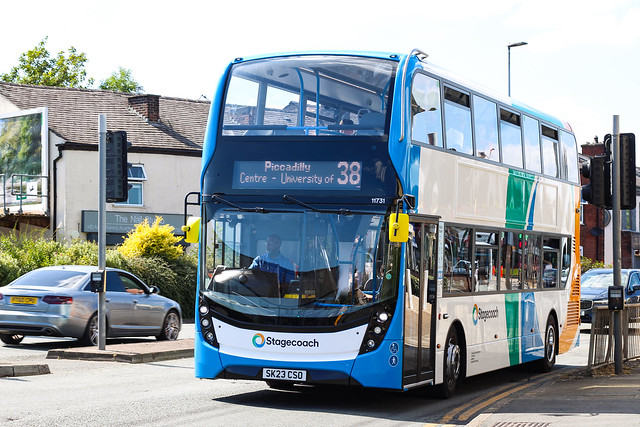 [NEW] Stagecoach Manchester - Service 38 - 11731 - SK23 CSO